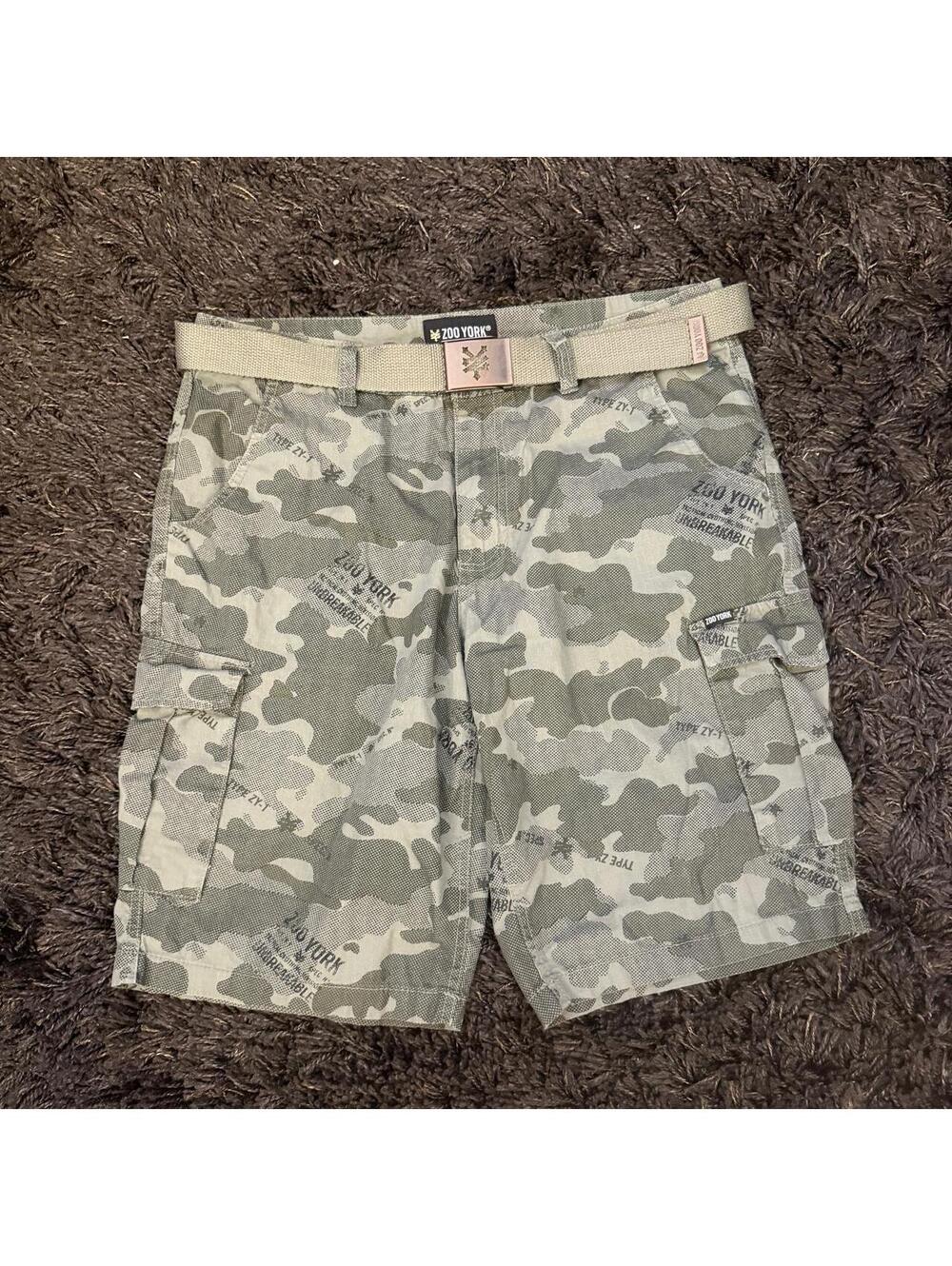 Zoo York Camo Cargo Shorts